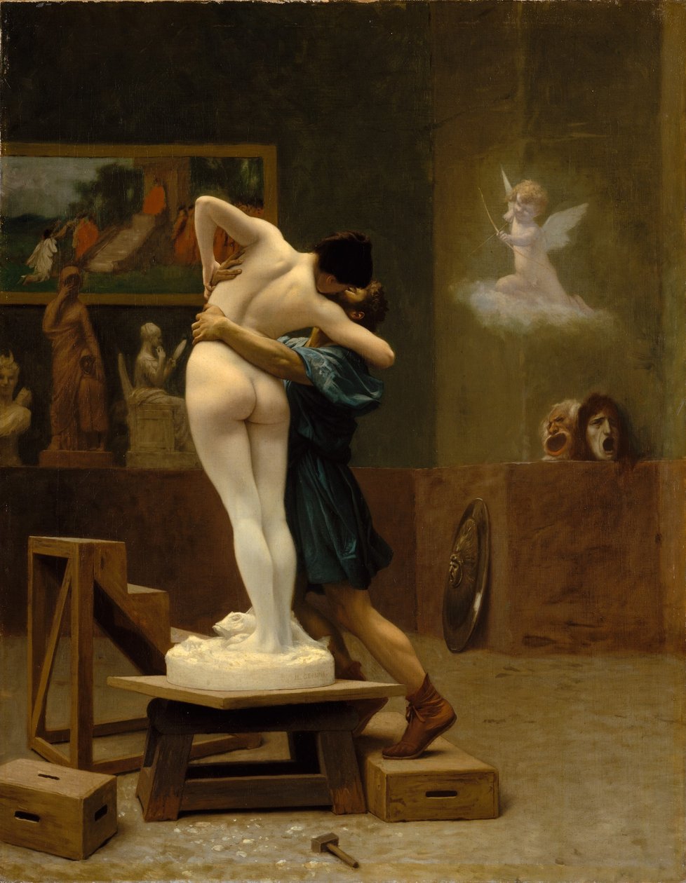 Pygmalion and Galatea by Jean Leon Gerome