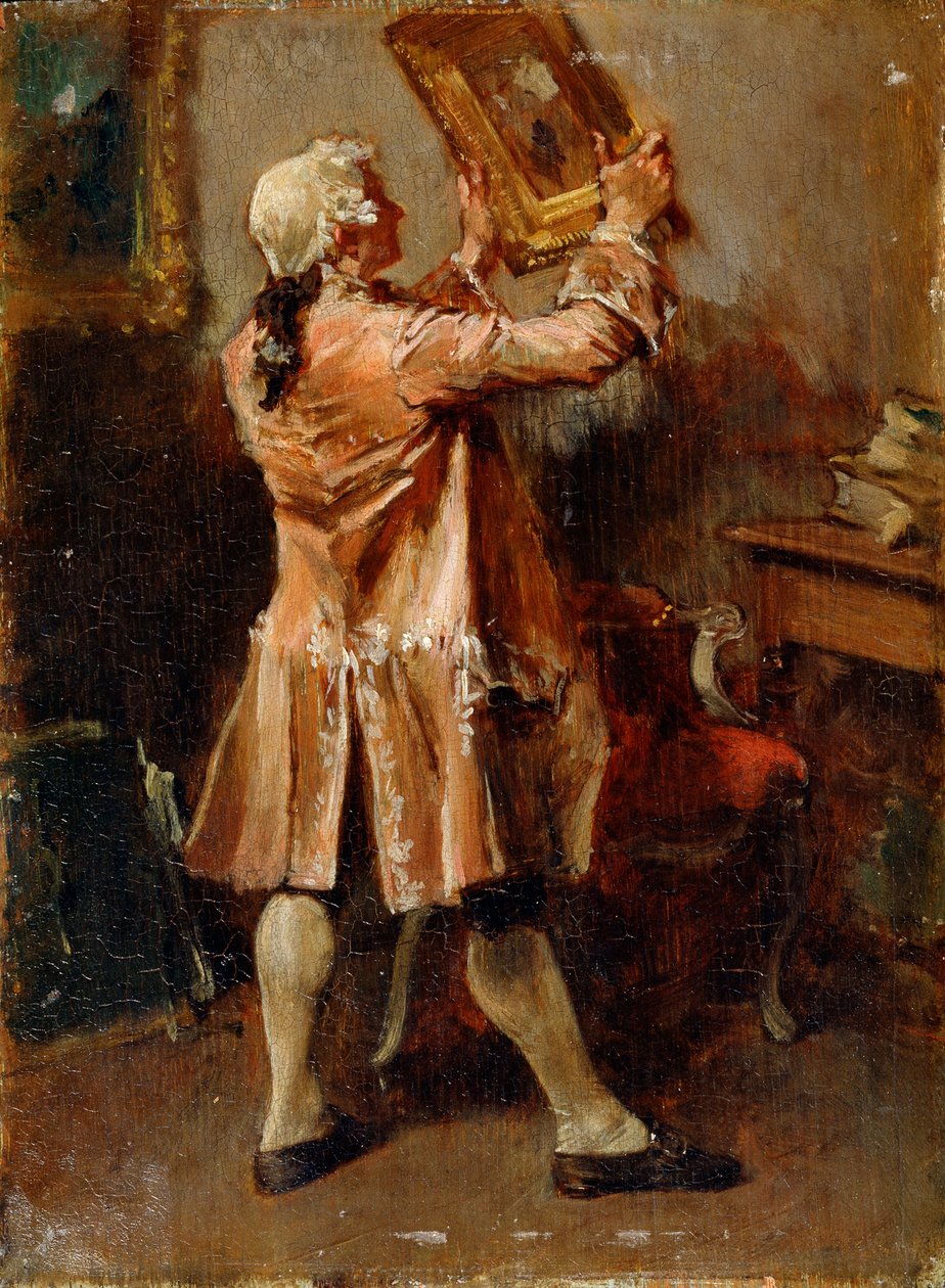 A Painting Lover by Jean Louis Ernest Meissonier