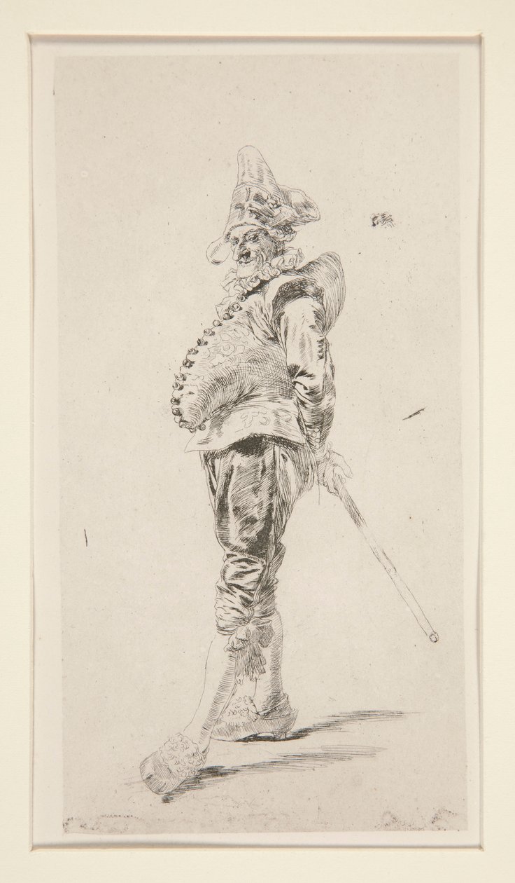 Polichinelle by Jean Louis Ernest Meissonier