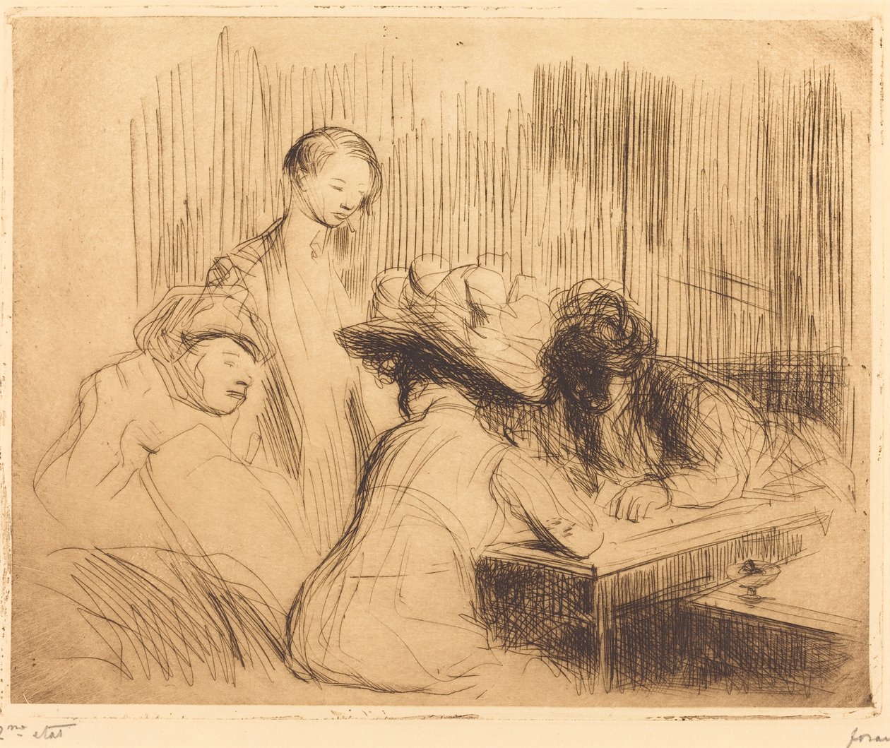 A Dive at Montmartre by Jean Louis Forain