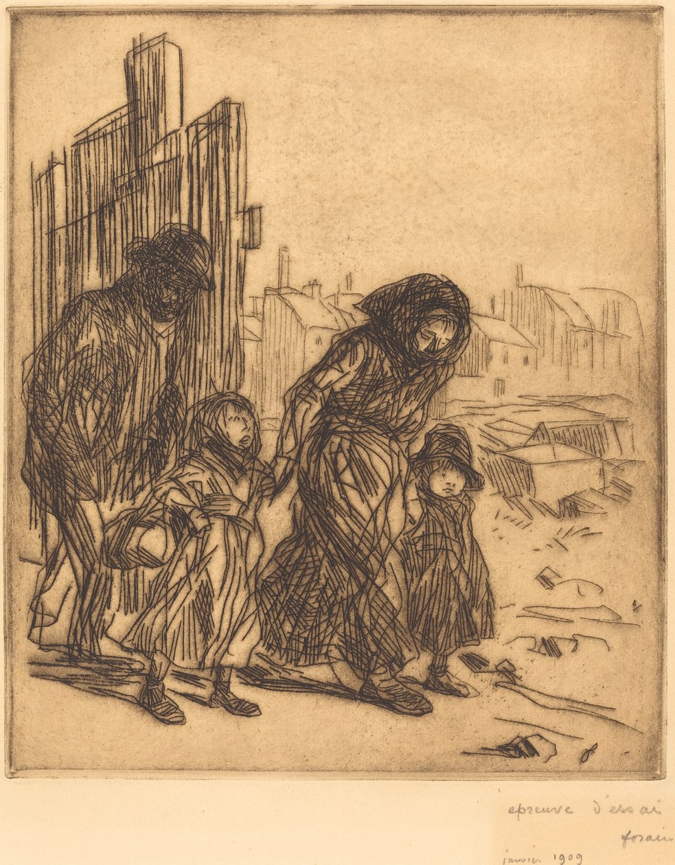 After the Seizure by Jean Louis Forain