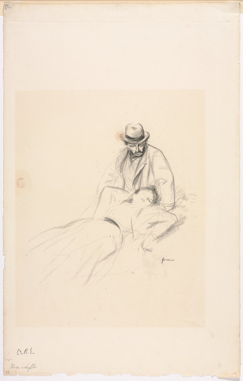 An Idyll by Jean Louis Forain