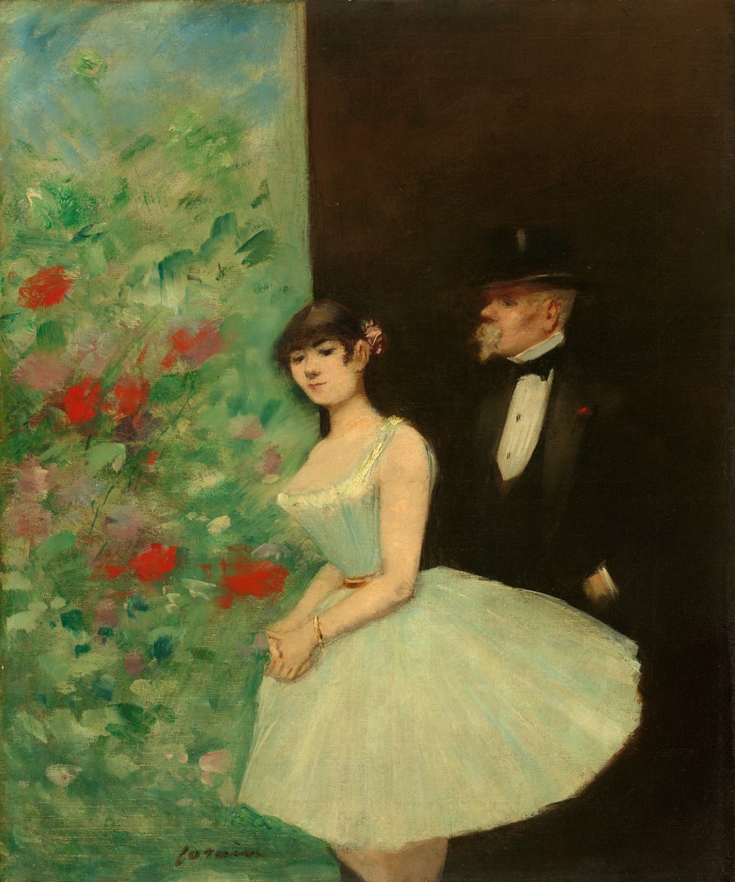 Behind the Scenes by Jean Louis Forain
