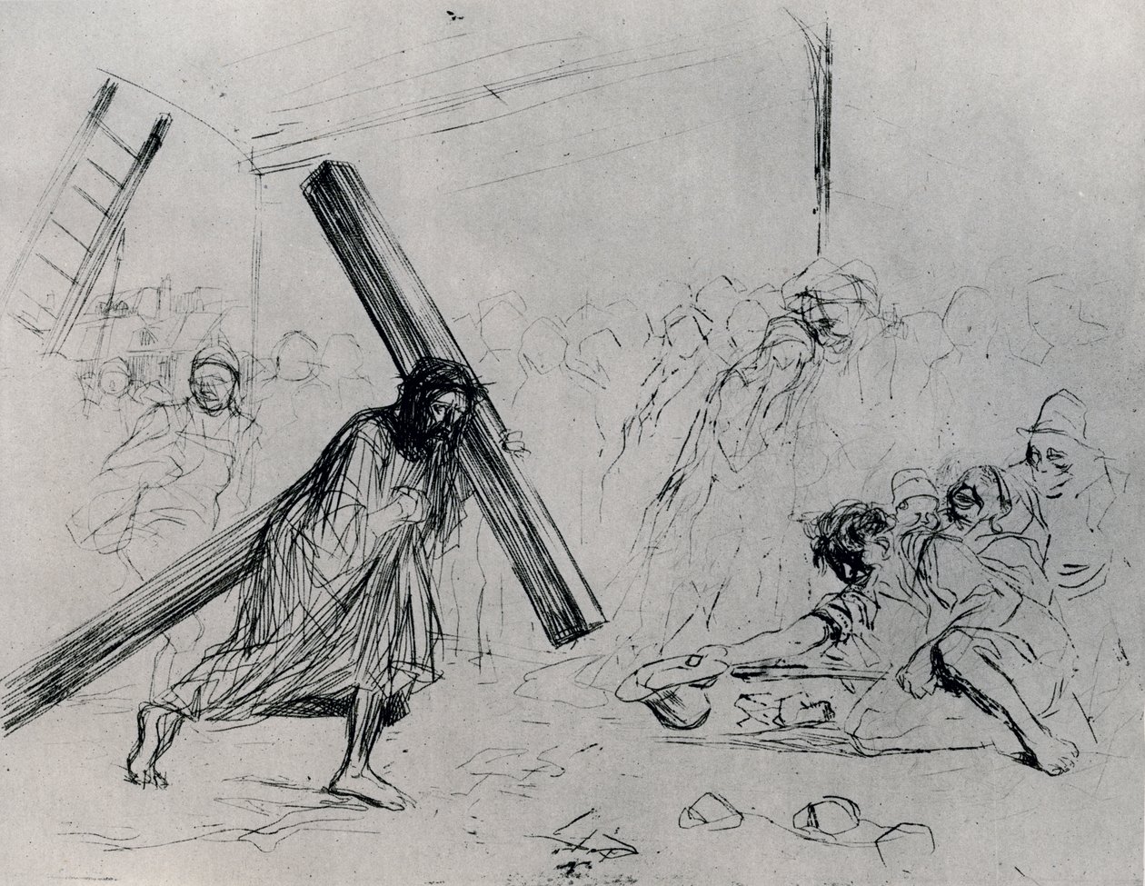 Christ Carrying the Cross by Jean Louis Forain