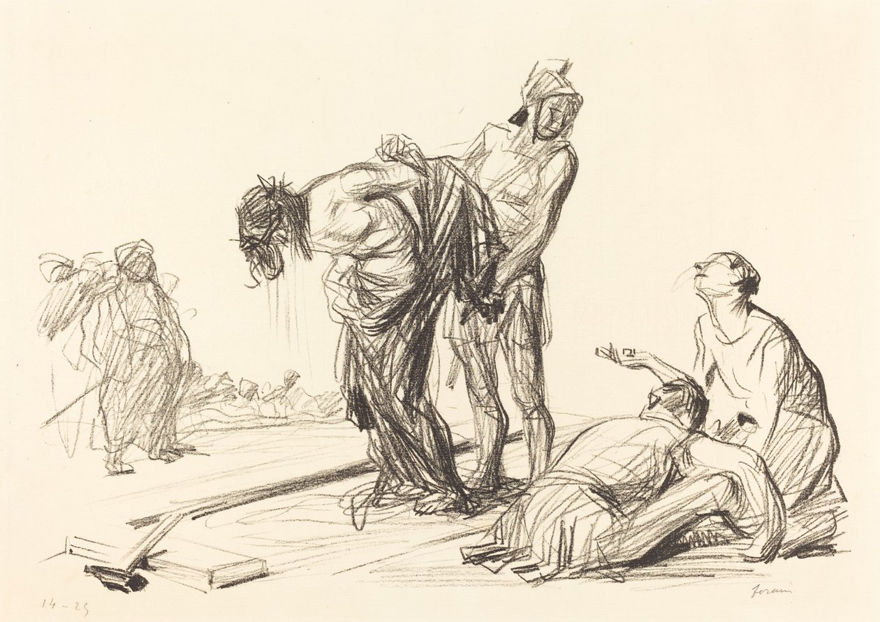 Christ Stripped of His Clothes by Jean Louis Forain