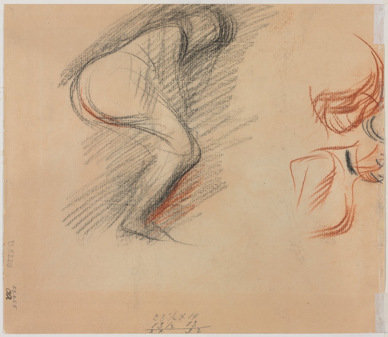 Figure Sketches by Jean Louis Forain