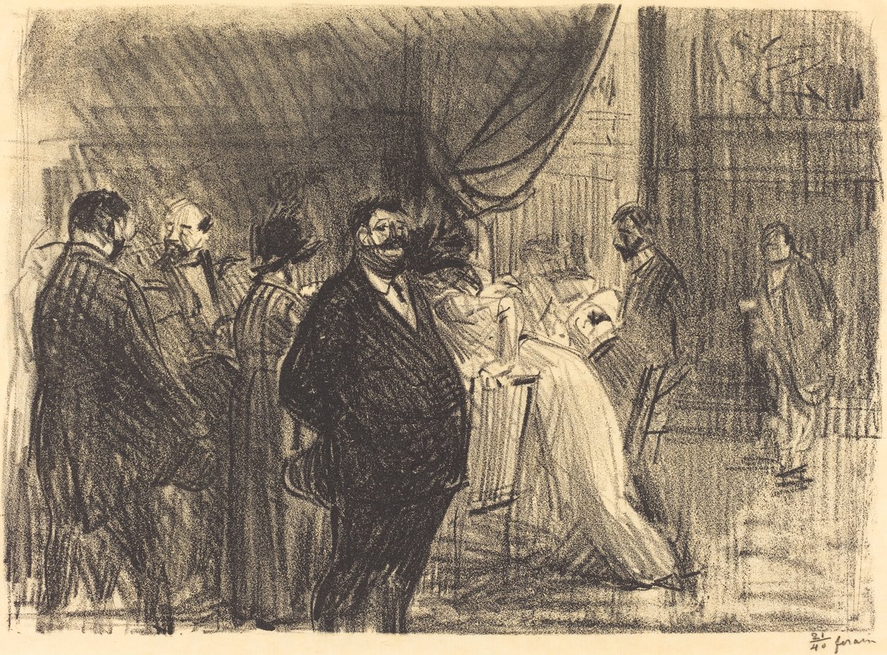 Gambling Room by Jean Louis Forain