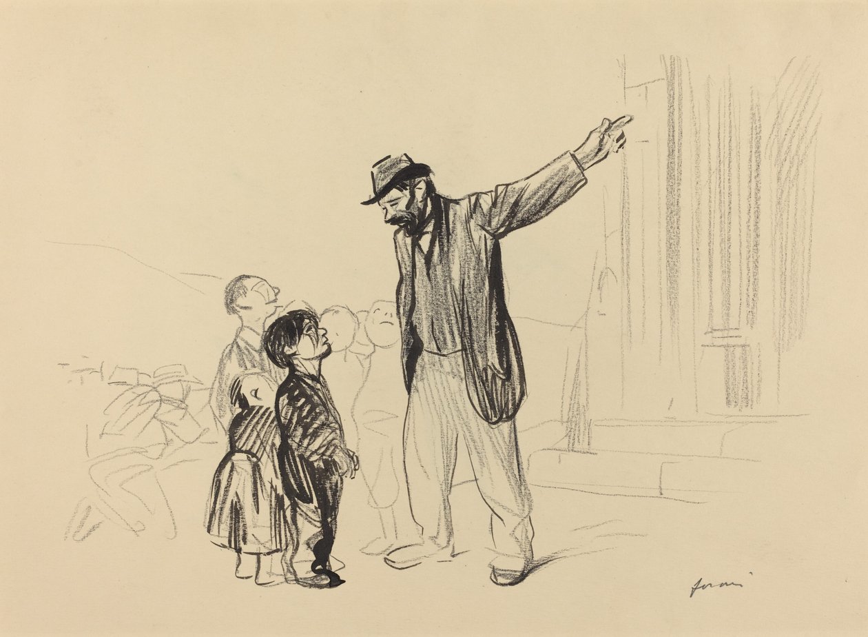 The Church of Their Fathers by Jean Louis Forain