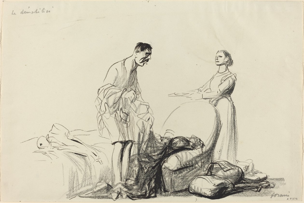 The Demobilized by Jean Louis Forain