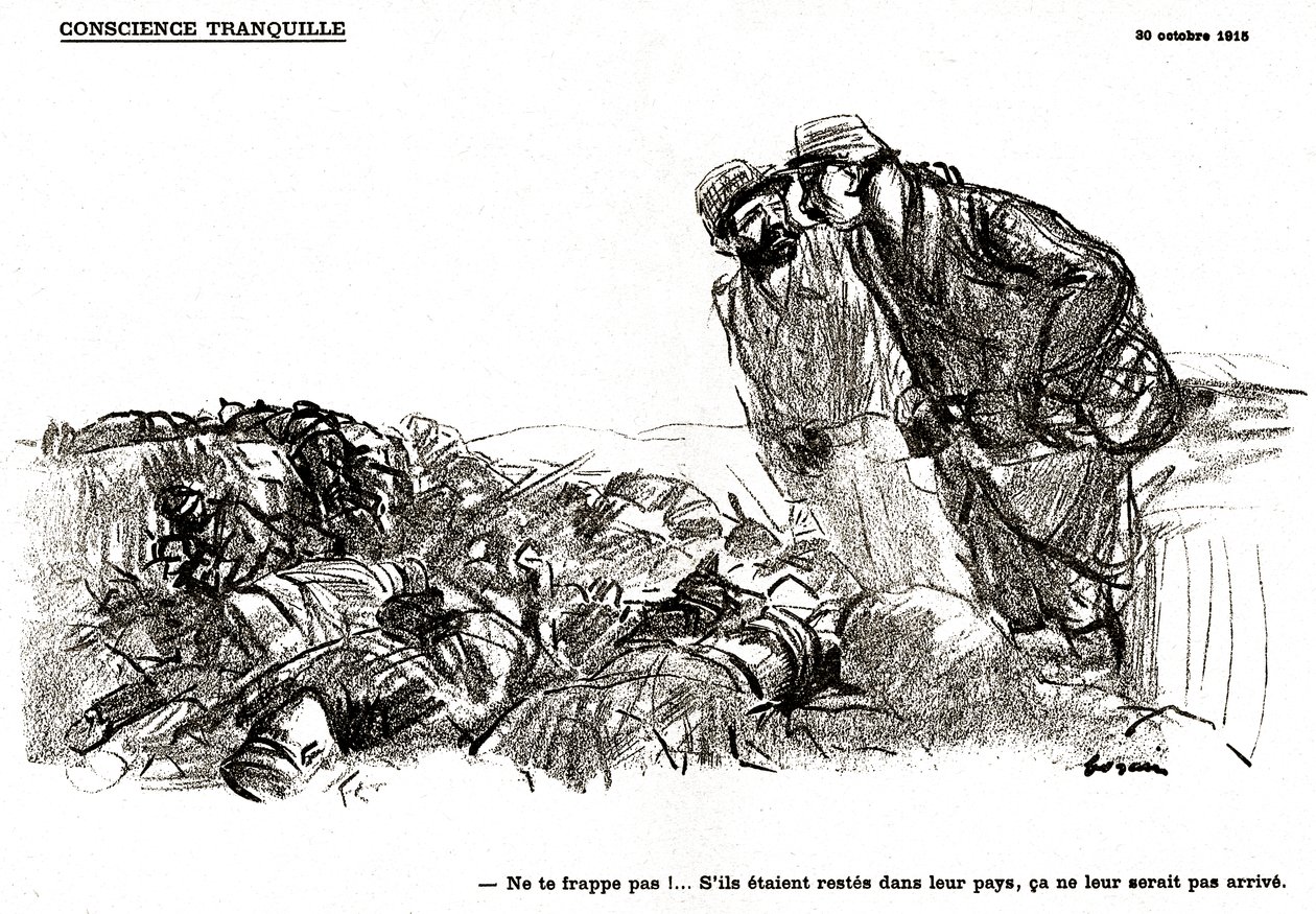 Quiet Conscience by Jean Louis Forain