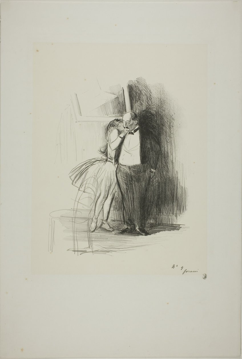 The Consent by Jean Louis Forain