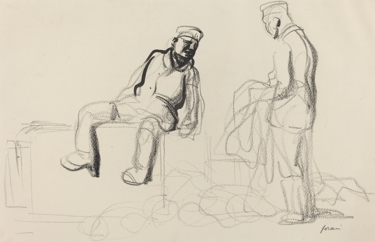 The Economic Withdrawal by Jean Louis Forain