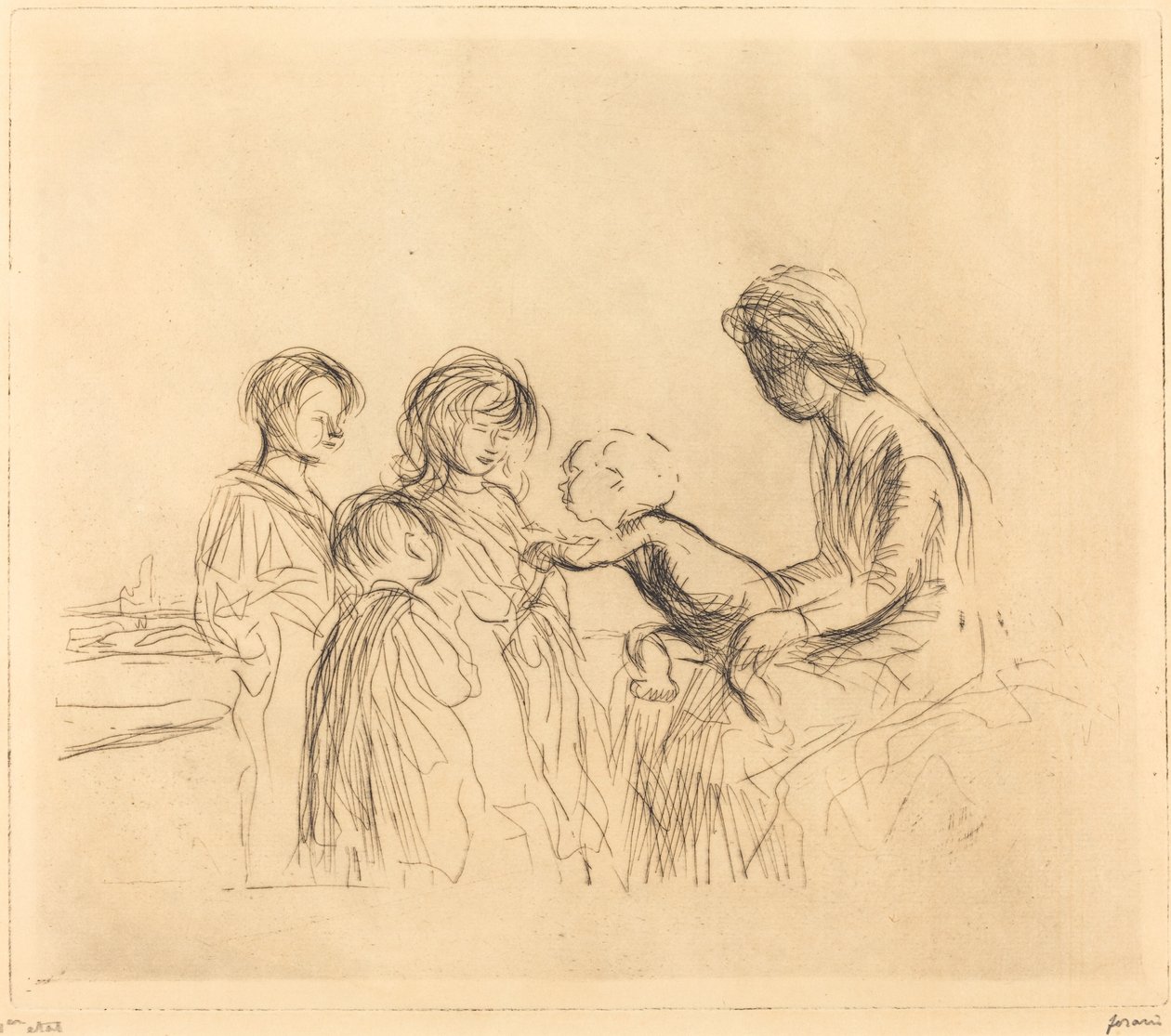 The Madonna and the Children by Jean Louis Forain
