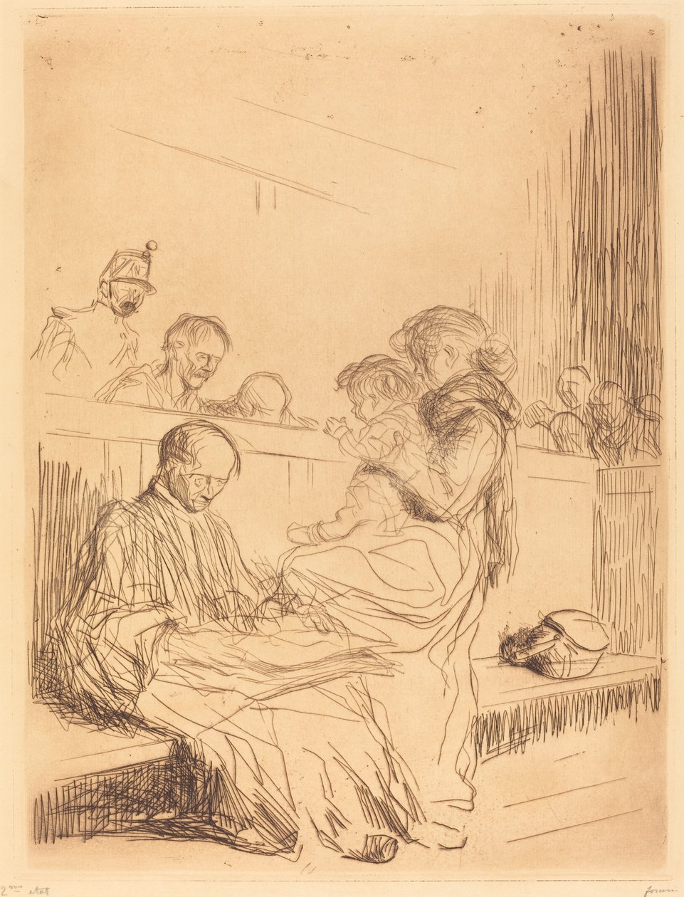 The Prisoner and the Child by Jean Louis Forain