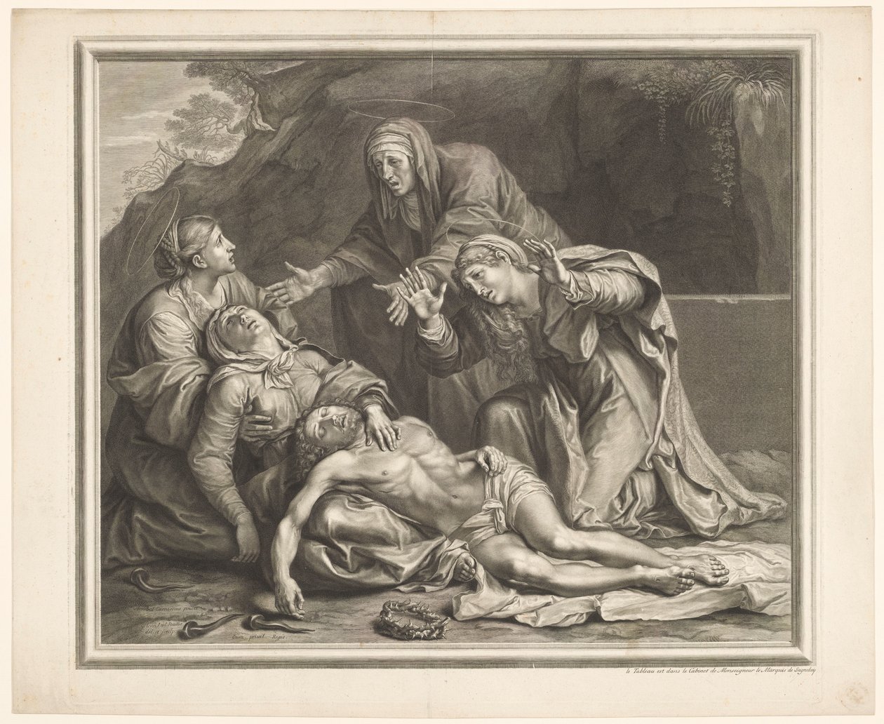 Lamentation by Jean Louis Roullet