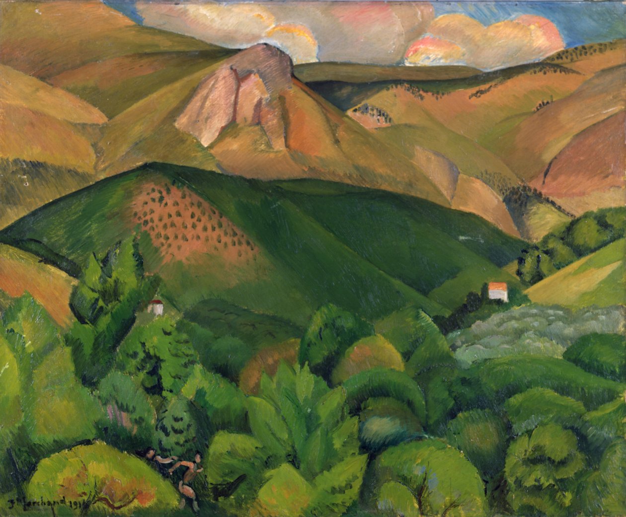 Landscape by Jean Marchand