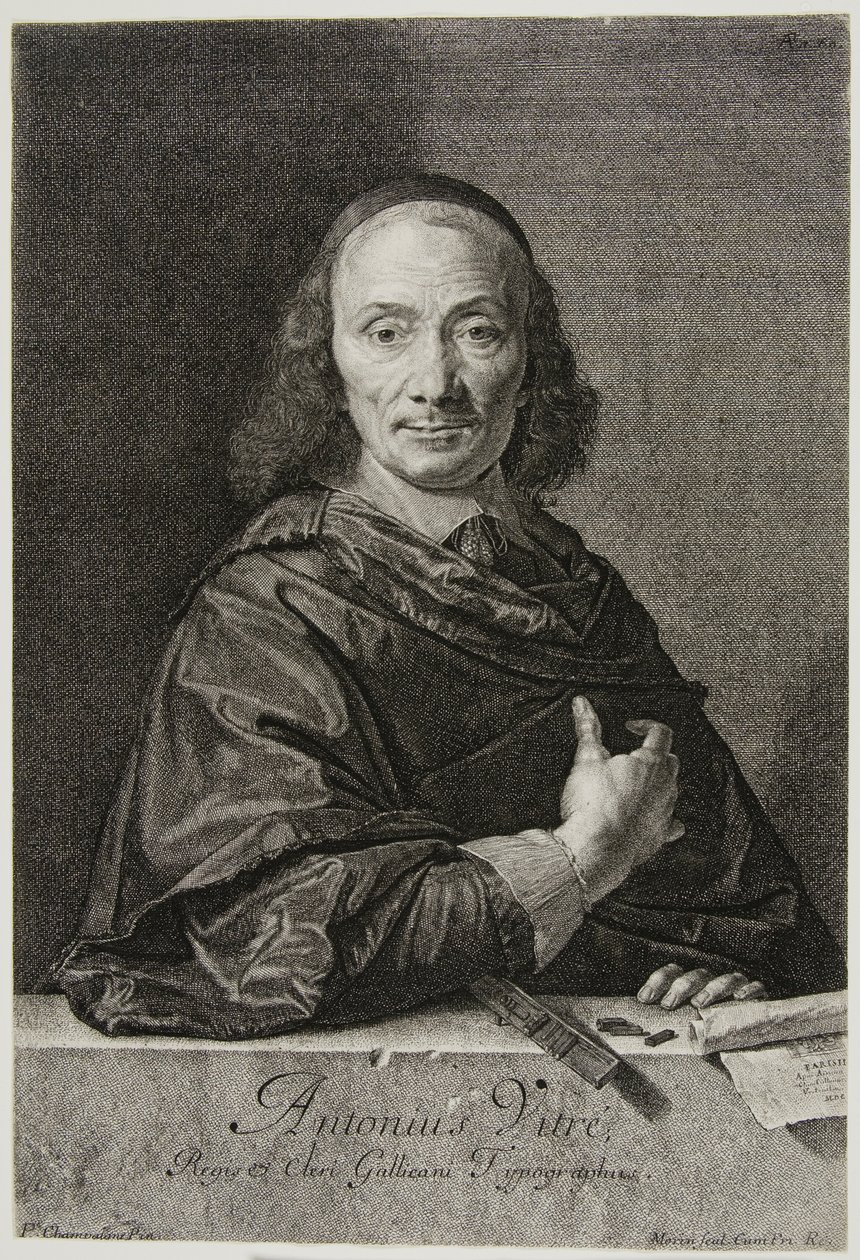 Antoine Vitré by Jean Morin