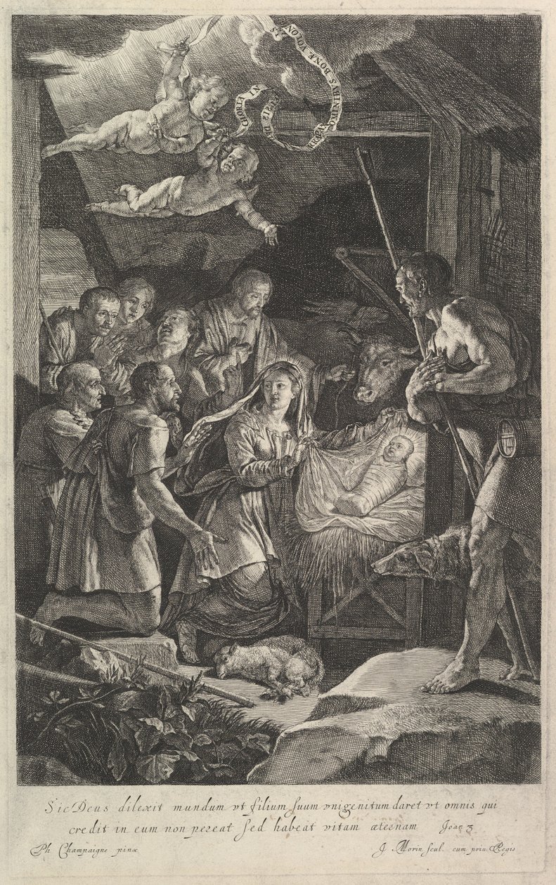 The Adoration of the Shepherds by Jean Morin