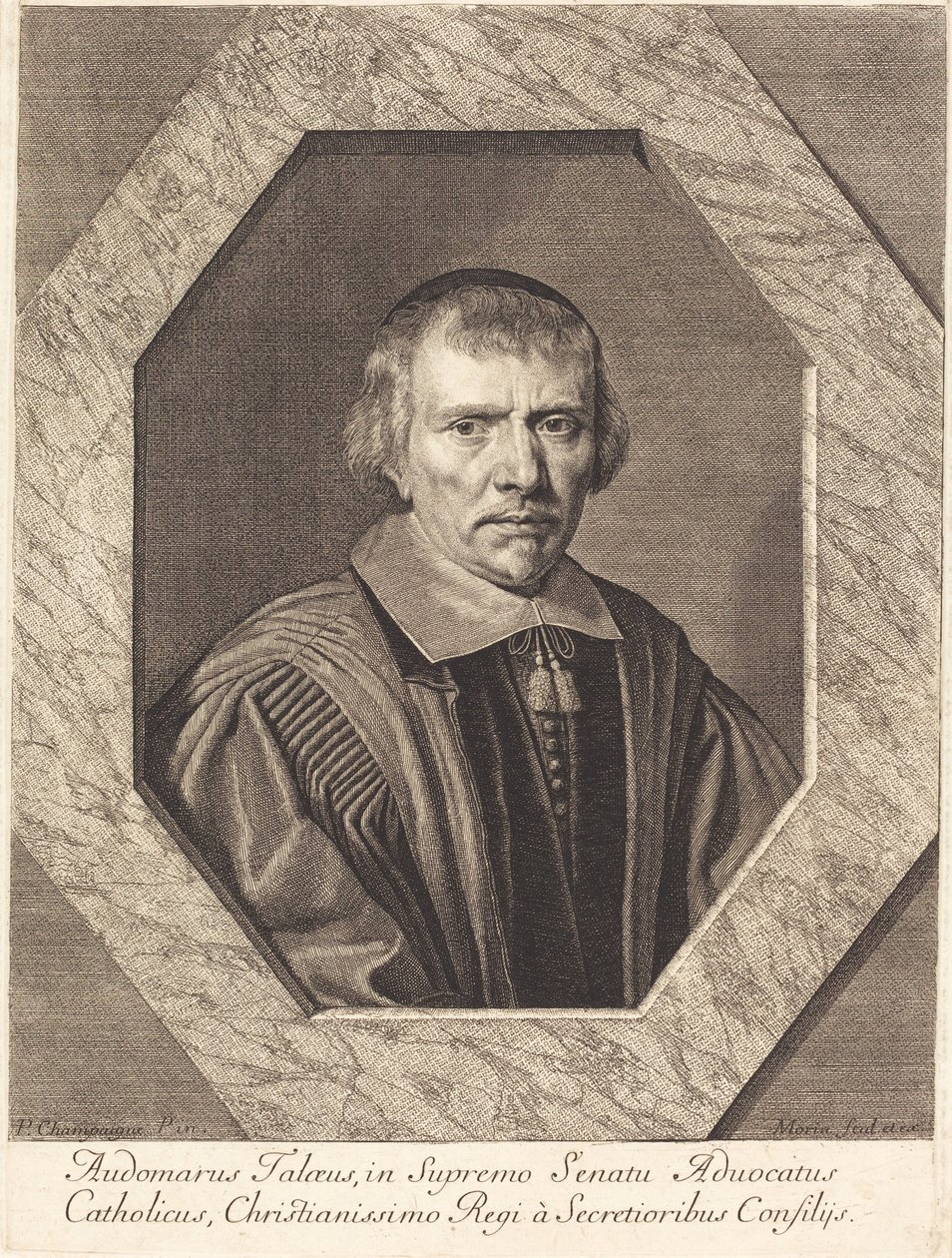 Omer Talon by Jean Morin after Philippe de Champaigne