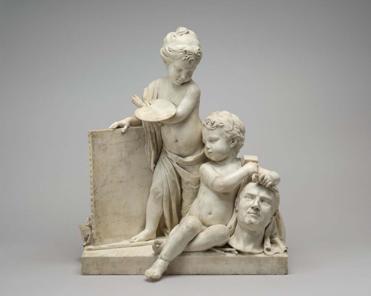 Painting and Sculpture by Jean Pierre Antoine Tassaert