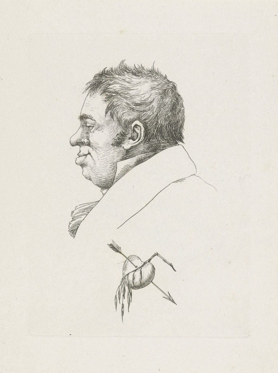 Portrait of Jantje de Wit by Jean Zacherie Mazel