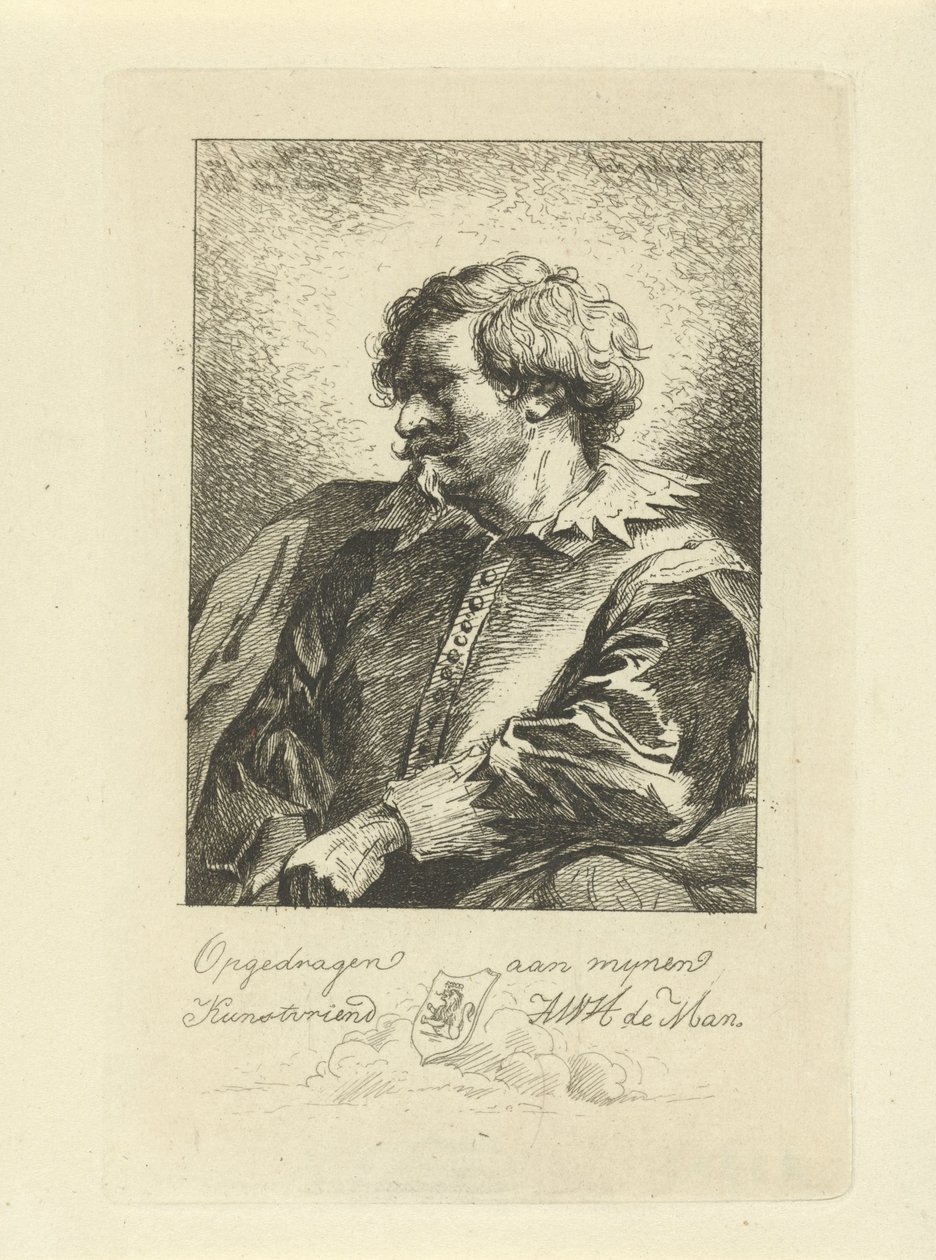 Portrait of a Man by Jean Zacherie Mazel