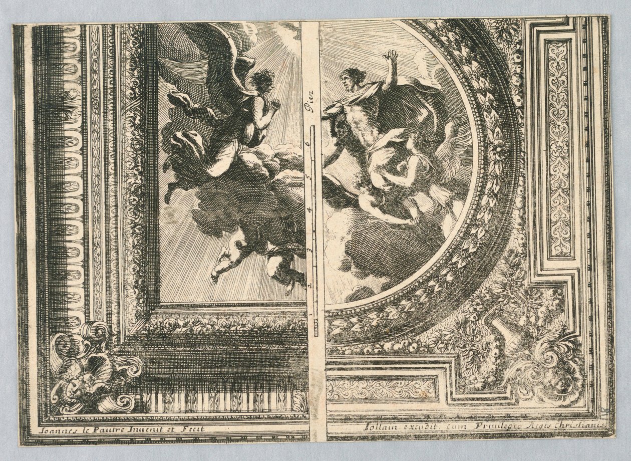 Designs for Ceilings by Jean le Pautre