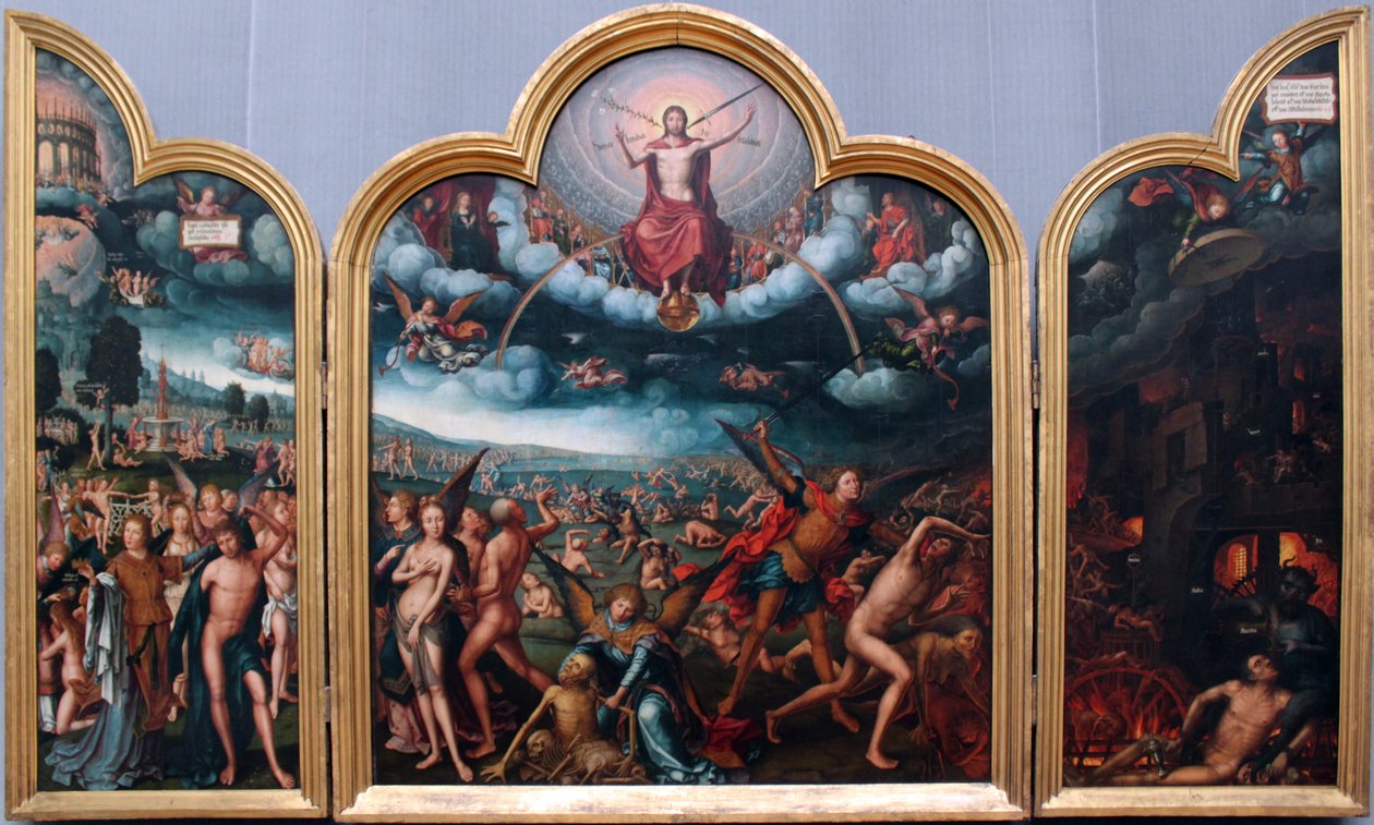 The Last Judgment by Jehan Bellegambe