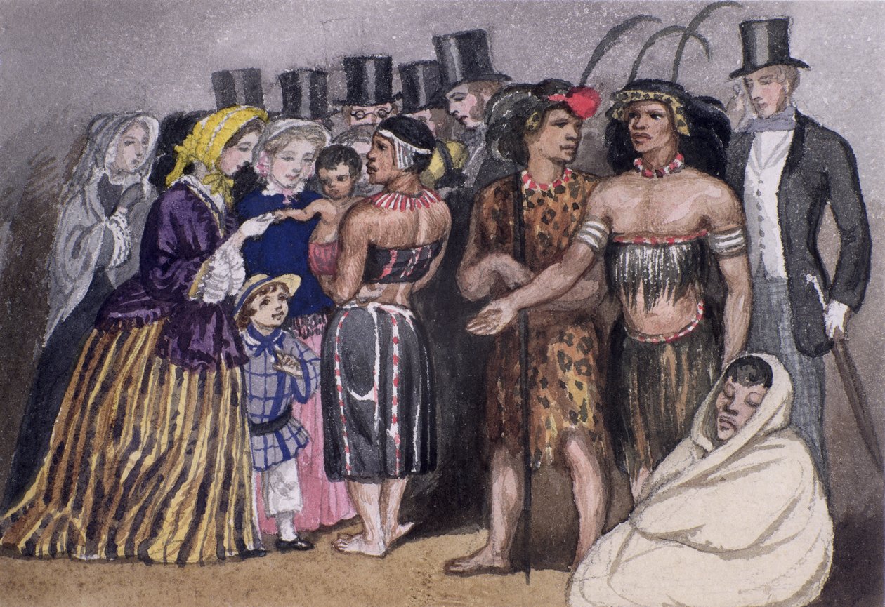 Meeting the Zulus in London by Jemima Blackburn