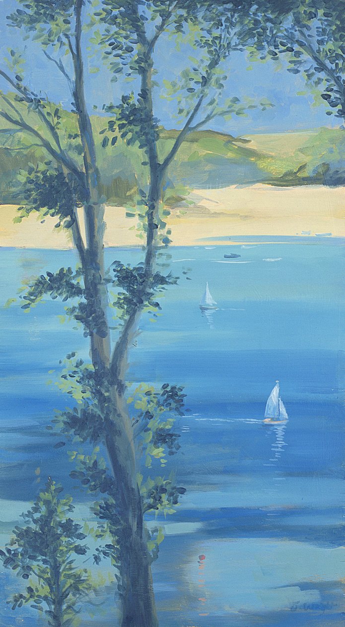 Through the Trees, 2000 by Jennifer Wright