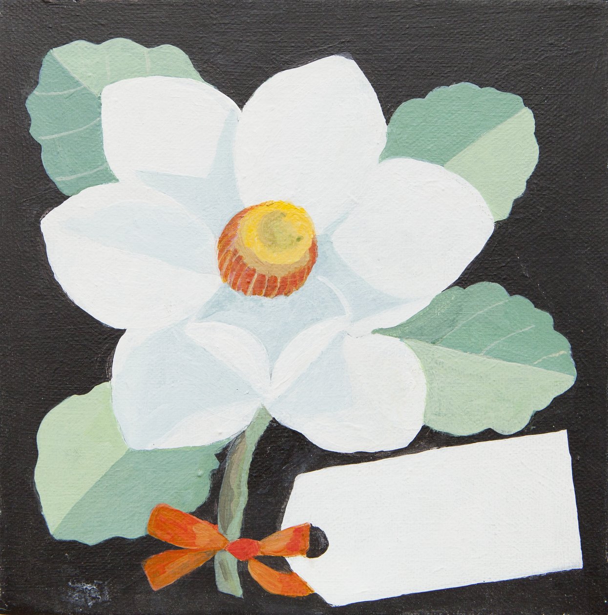 White Camelia by Jennifer Abbott