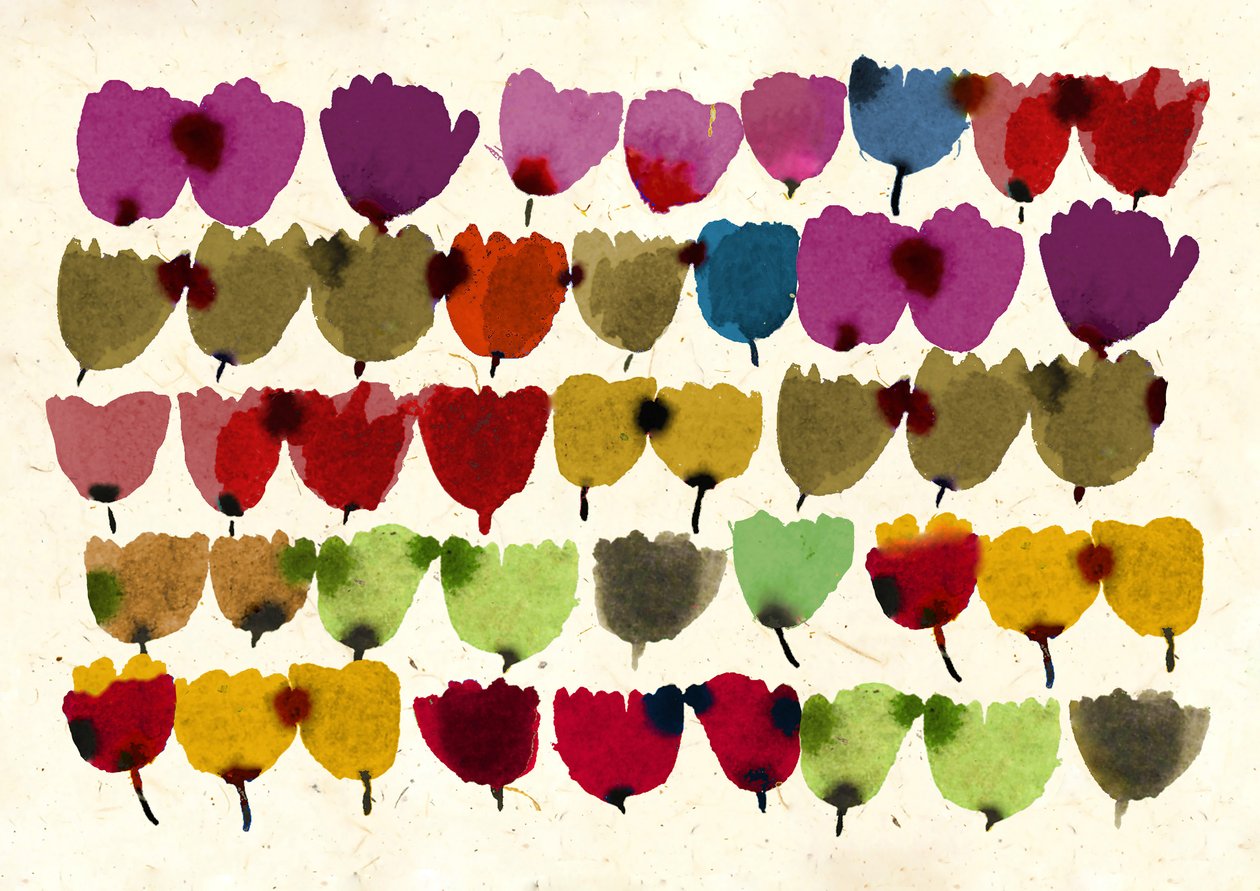 Forty Five Tulips, 2023 by Jenny Frean