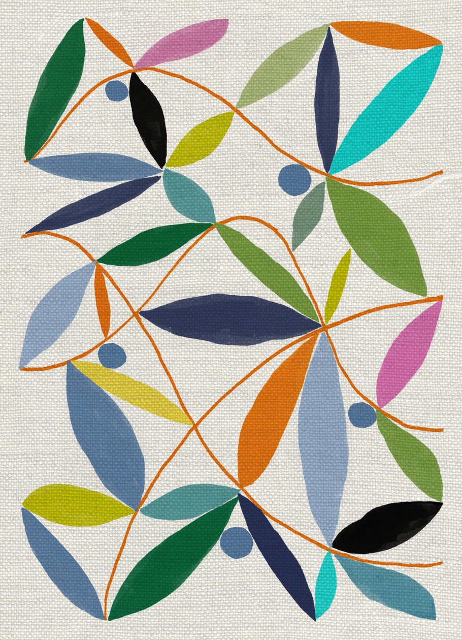 Printed Leaves by Jenny Frean