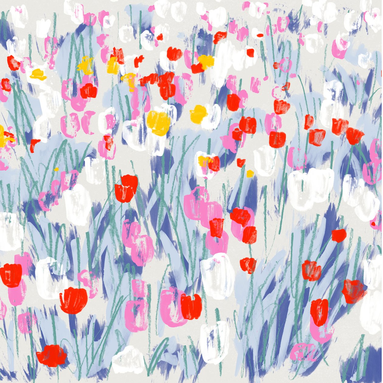 Tulip Field by Jenny Frean