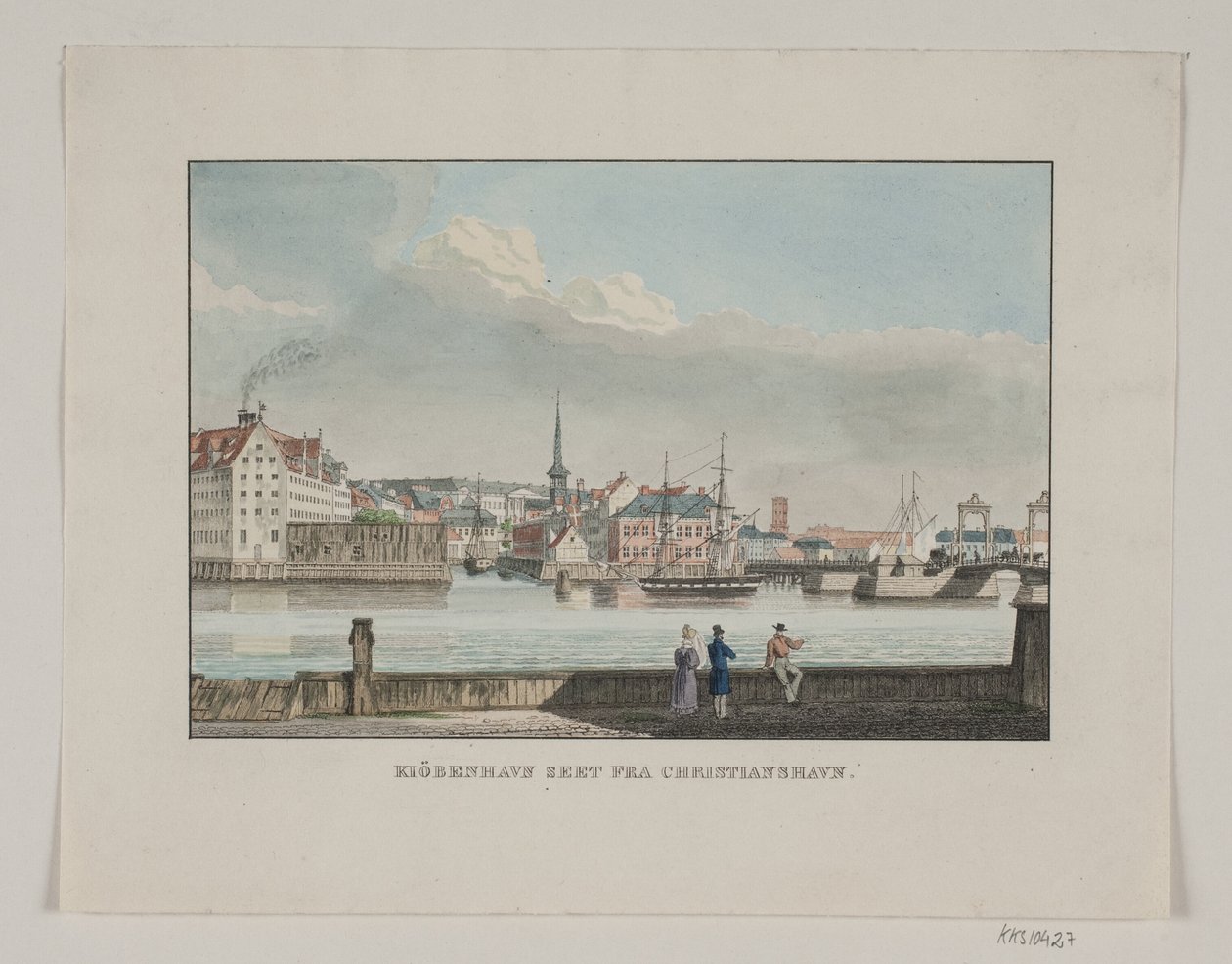 Copenhagen Seen from Christianshavn by Jens Holm