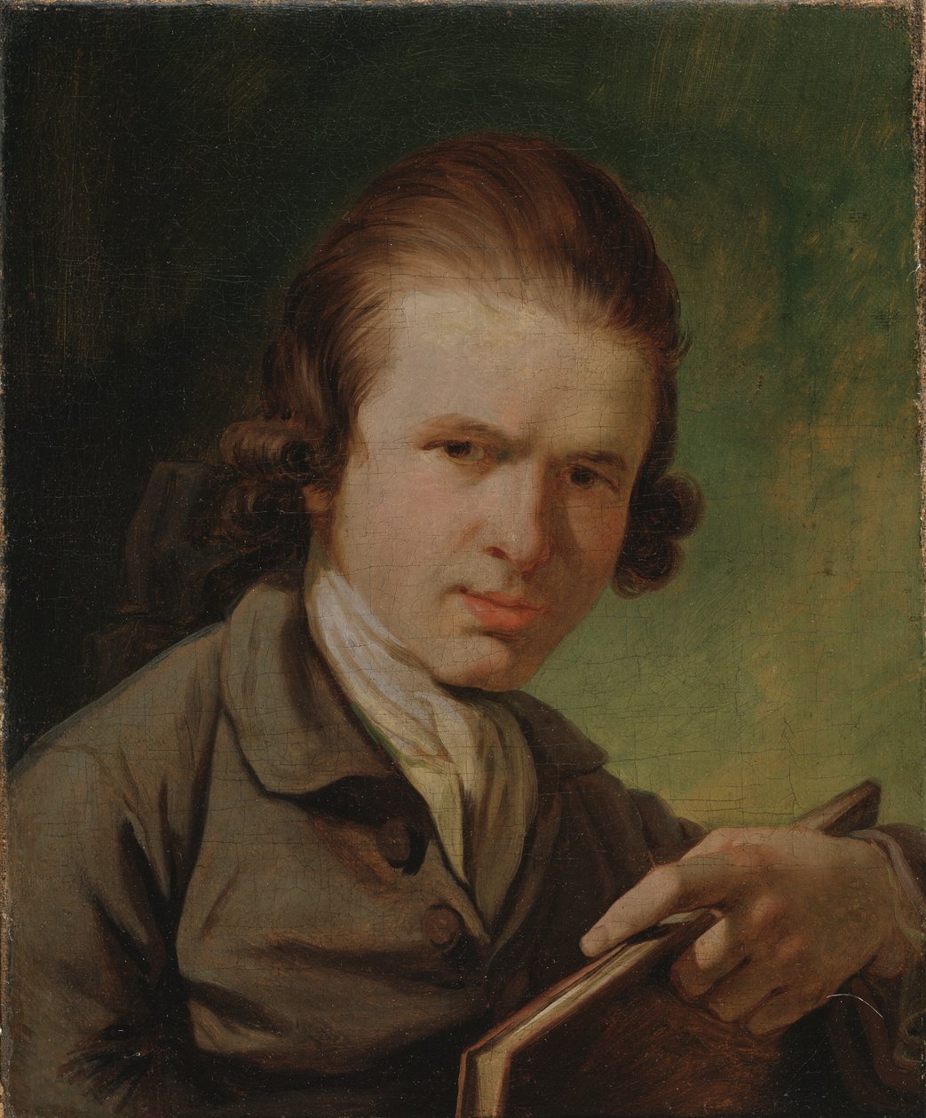 The engraver J.F. Clemens by Jens Juel