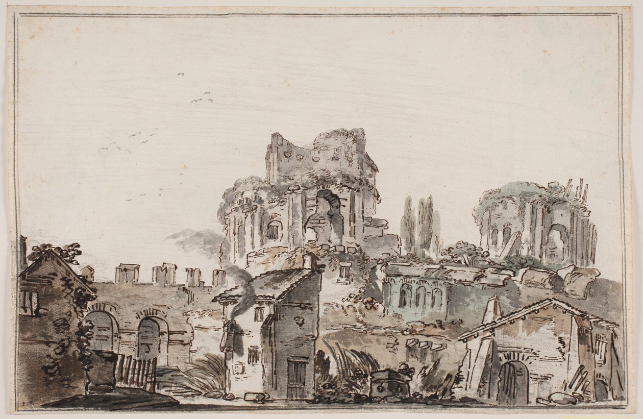 Prospect with Ruins by Jens Petersen Lund