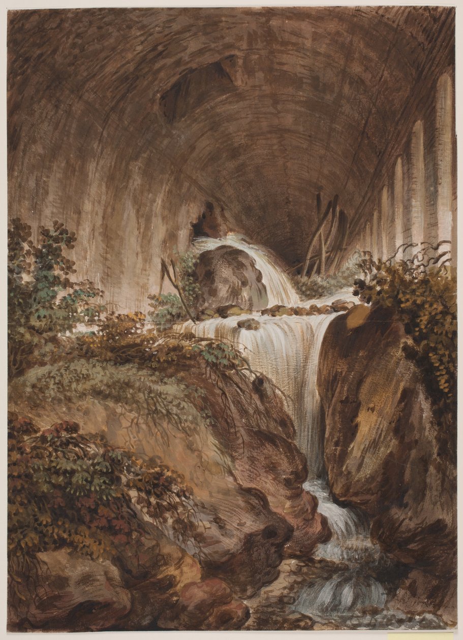 Waterfall under Masonry Vault by Jens Petersen Lund