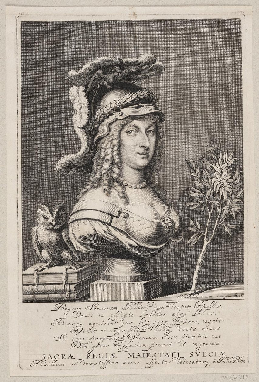 Queen Christina of Sweden by Jeremias Falck
