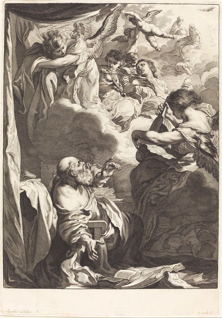 The Ecstasy of Saint Paul by Jeremias Falck