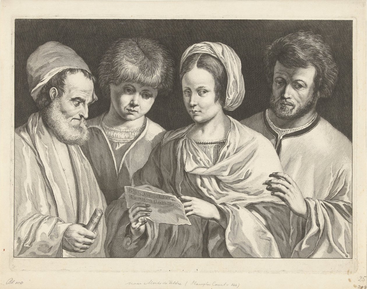 Four Musicians (The Concert) by Jeremias Falck