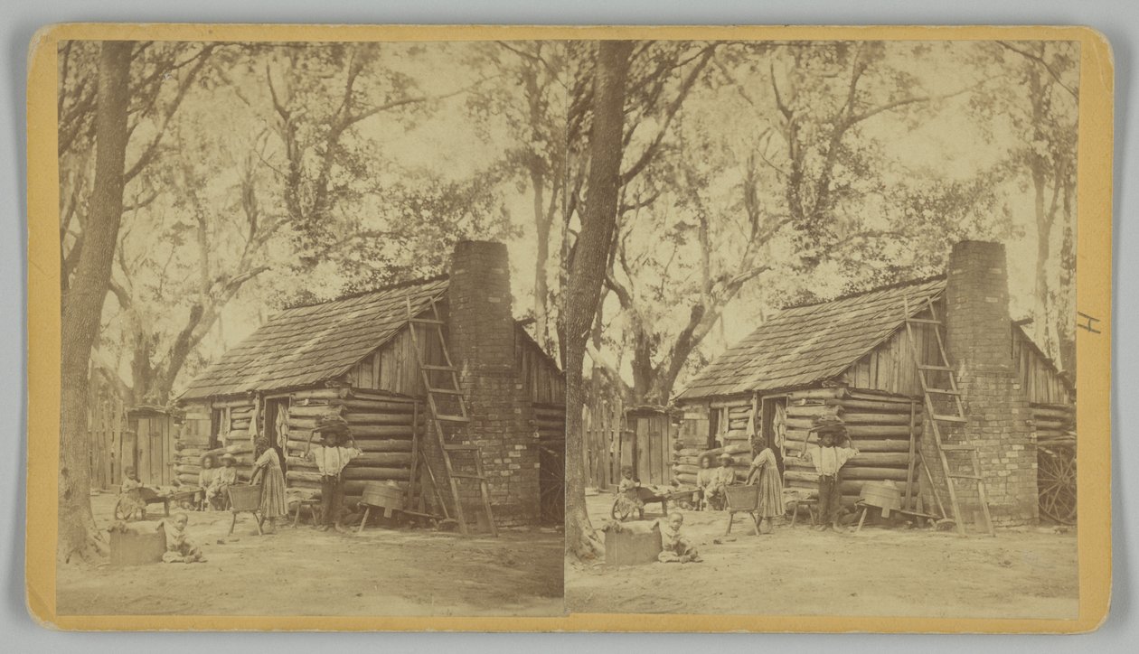 Folks All Home, Plantation Scene by Jerome Nelson Wilson