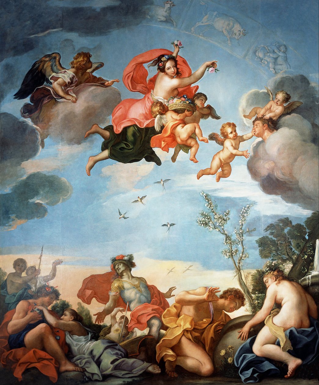 Allegory of Spring by Jerzy Siemiginowski Eleuter