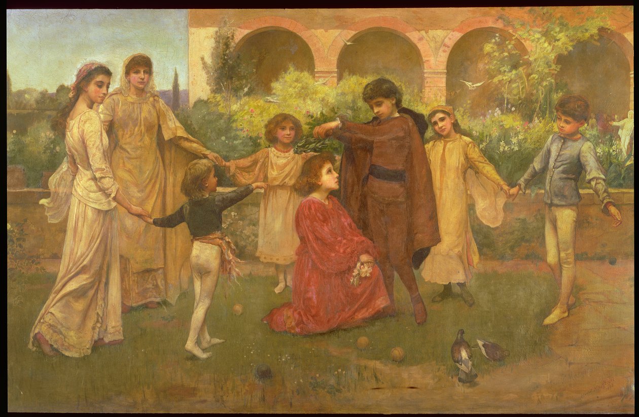 The Childhood of Dante by Jessie MacGregor