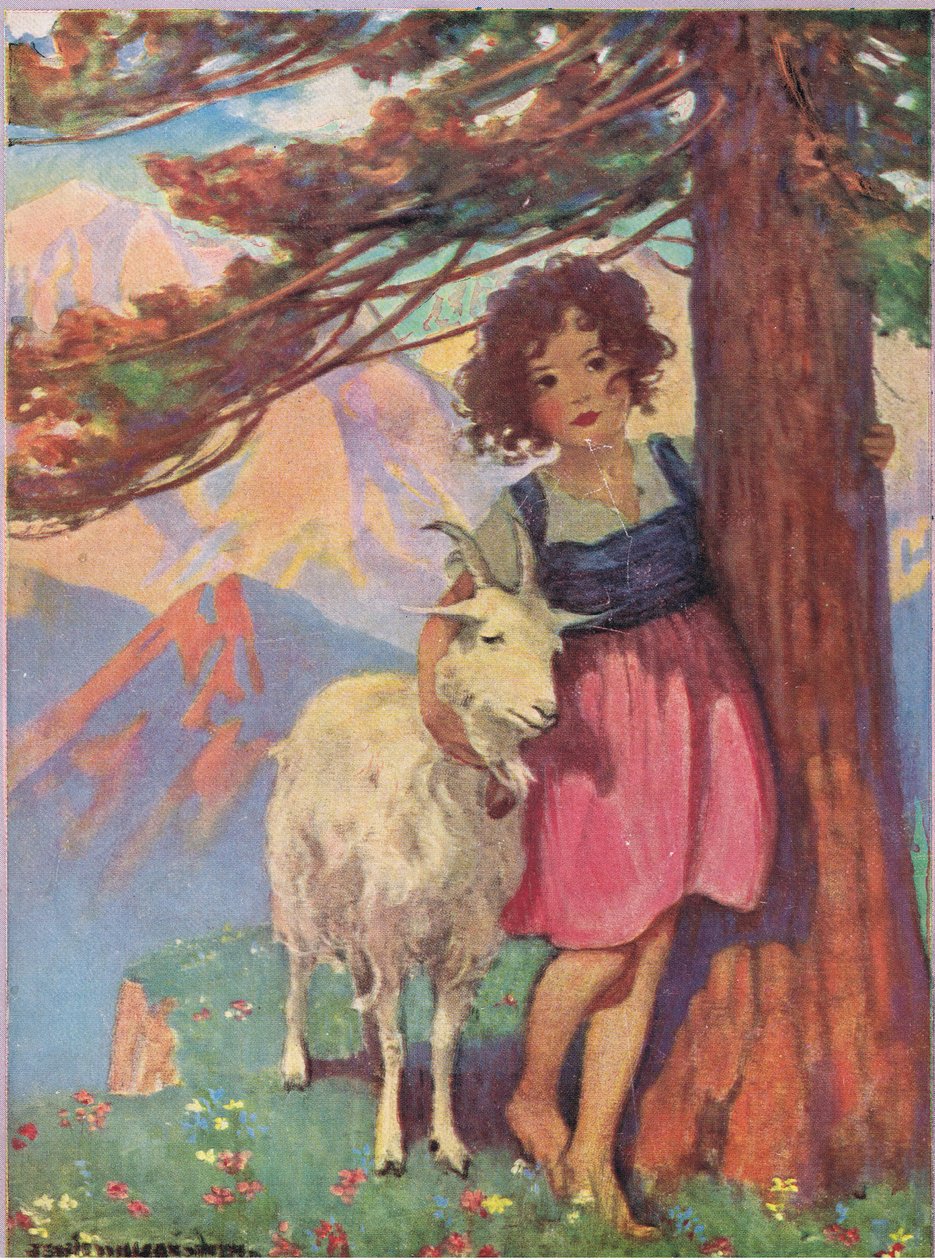 Heidi by Jessie Willcox Smith