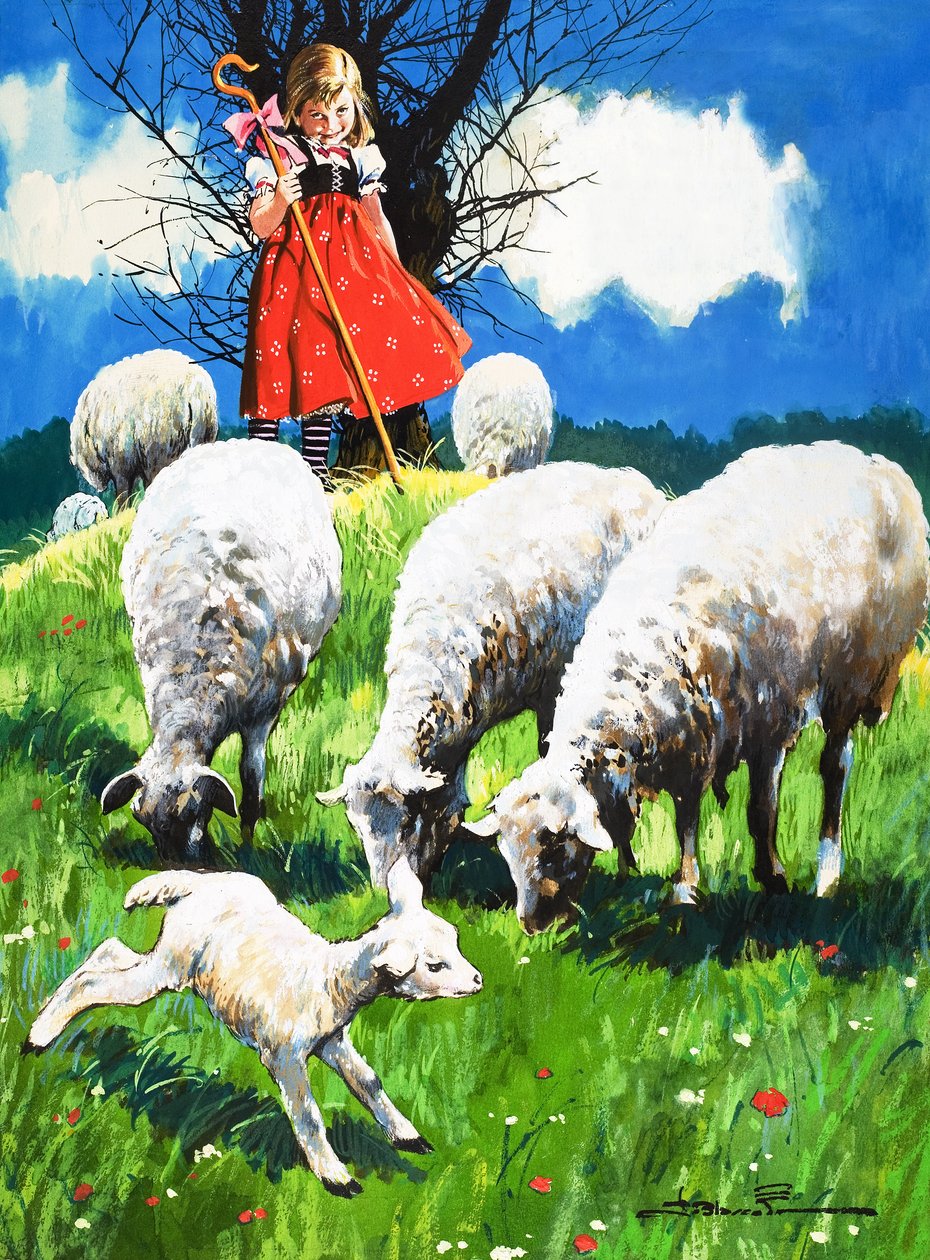 Little Bo Peep by Jesus Blasco