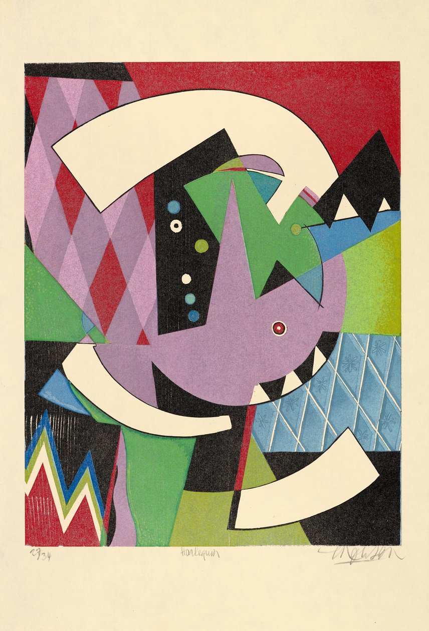 Harlequin, 2017 by Jim Monson