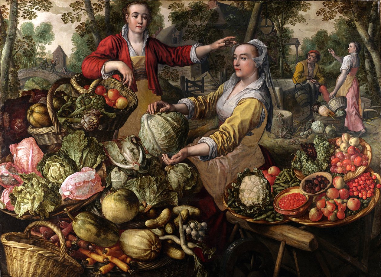 The Four Elements by Joachim Beuckelaer