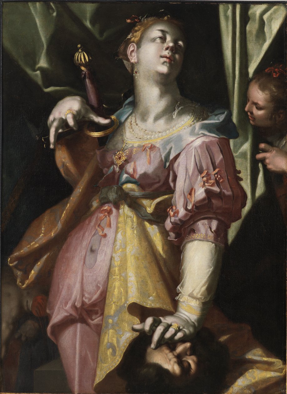 Judith and the Head of Holofernes by Joachim Wtewael or Utewael