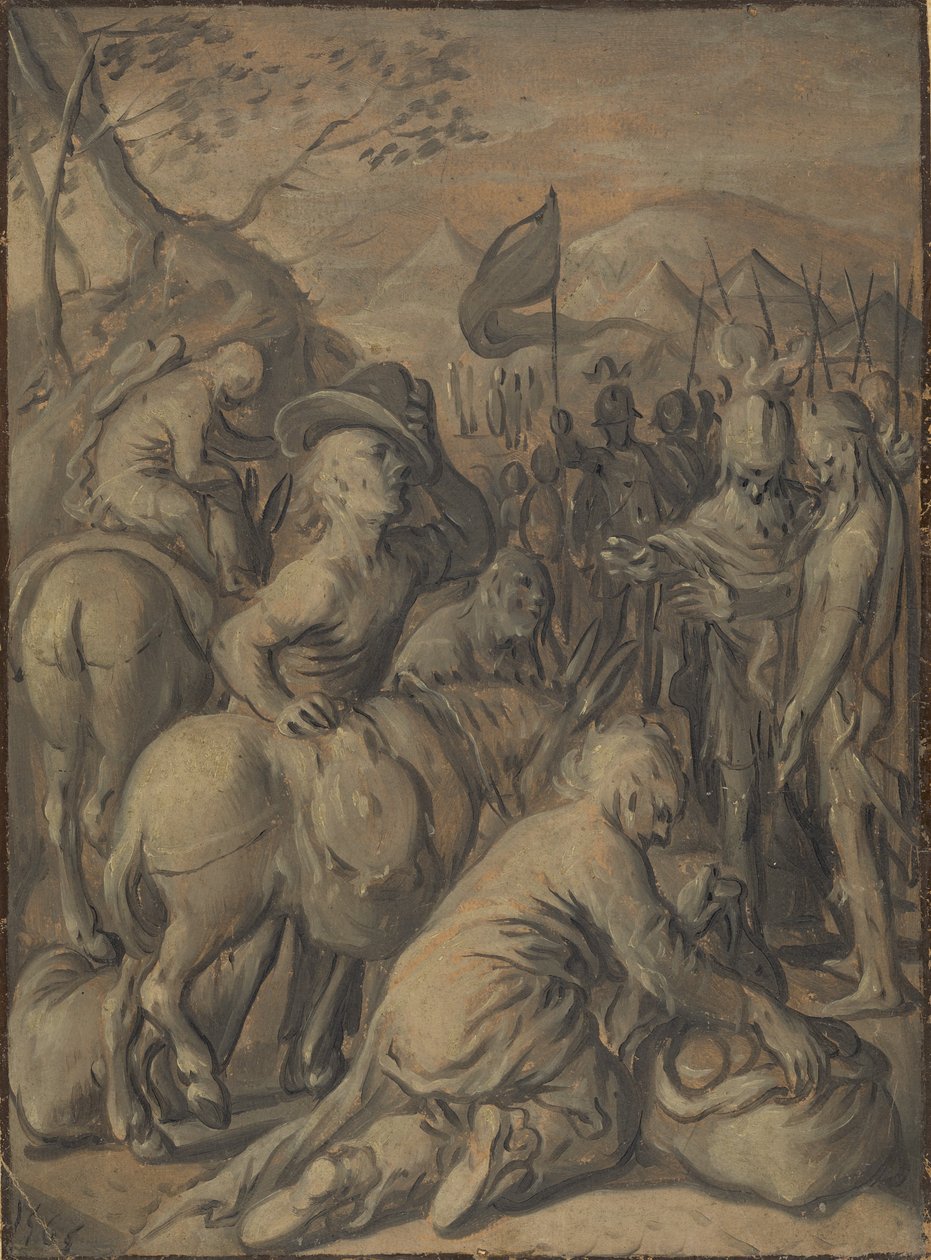 The Trickery of the Gibeonites by Joachim Beuckelaer